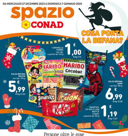 Volantino Conad - Spazio - Napoli dal 27/12/2023