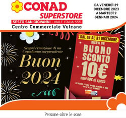 Volantino Conad - Superstore - Milano dal 29/12/2023