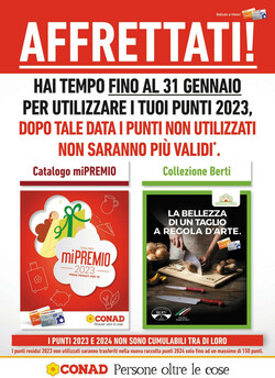 Volantino Conad - Margherita - Milano dal 01/01/2024