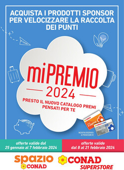 Volantino Conad - Spazio - Torino dal 25/01/2024