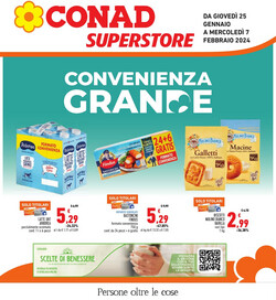Volantino Conad - Superstore - Torino dal 25/01/2024