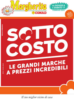 Volantino Conad - Margherita - Milano dal 08/02/2024