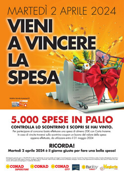 Volantino Conad - Spazio - Roma dal 02/03/2024
