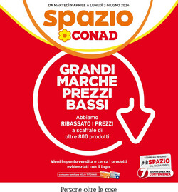 Volantino Conad - Spazio - Napoli dal 09/03/2024