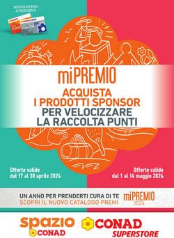 Volantino Conad - Spazio - Roma dal 17/04/2024