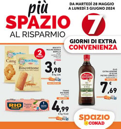 Volantino Conad - Spazio - Napoli dal 28/05/2024