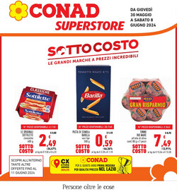 Volantino Conad - Superstore - Roma dal 30/05/2024