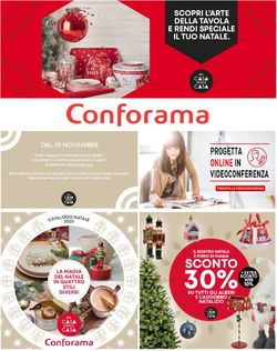 Volantino Conforama - Natale 2020 dal 09/12/2020
