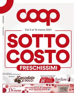 Volantino Coop dal 04/03/2021