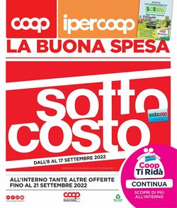 Volantino Coop dal 08/09/2022