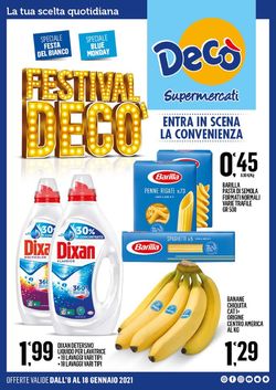 Volantino Deco Supermercati dal 08/01/2021