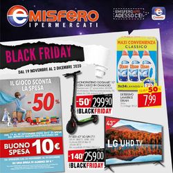 Volantino Emisfero - Black Friday 2020 dal 18/11/2020