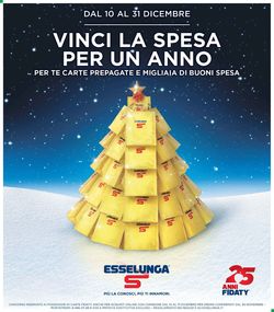 Volantino Esselunga - Natale 2020 dal 10/12/2020