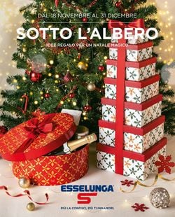 Volantino Esselunga - Natale 2021 dal 18/11/2021