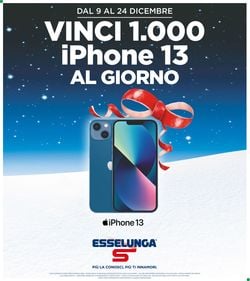 Volantino Esselunga - Natale 2021 dal 09/12/2021