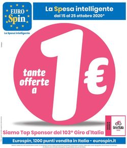 Volantino EURO Spin dal 15/10/2020