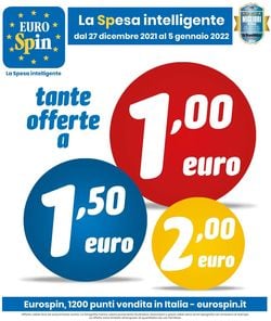 Volantino EURO Spin dal 27/12/2021