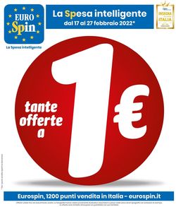 Volantino EURO Spin dal 17/02/2022