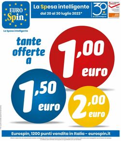 Volantino EURO Spin dal 20/07/2023
