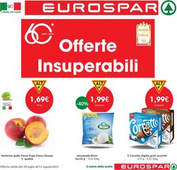Volantino Eurospar dal 29/07/2021