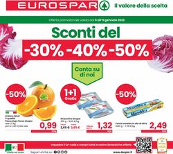 Volantino Eurospar dal 05/01/2023