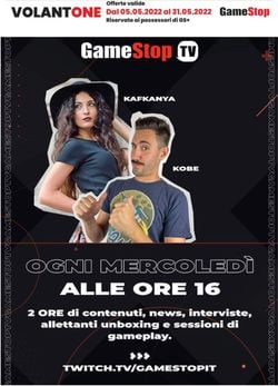 Volantino Gamestop dal 05/05/2022