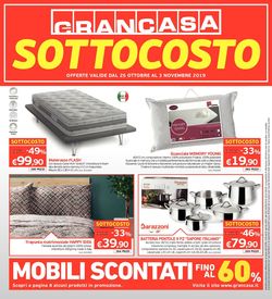 Volantino Grancasa dal 25/10/2019