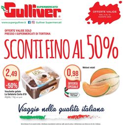 Volantino Gulliver dal 03/08/2021