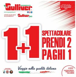 Volantino Gulliver dal 25/10/2022