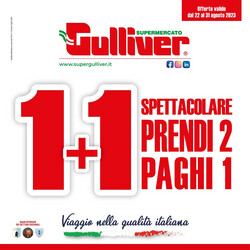 Volantino Gulliver dal 22/08/2023