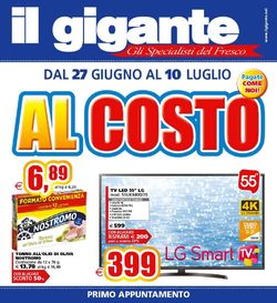 Volantino Il Gigante dal 27/06/2019