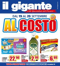 Volantino Il Gigante dal 19/09/2019