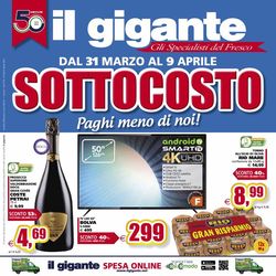 Volantino Il Gigante dal 31/03/2022