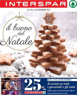 Volantino Il volantino natalizio di Interspar dal 12/12/2019