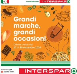 Volantino Interspar dal 17/09/2020