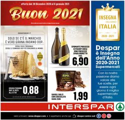 Volantino Interspar -  Capodanno 2021 dal 28/12/2020