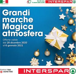 Volantino Interspar - Natale 2020 dal 28/12/2020