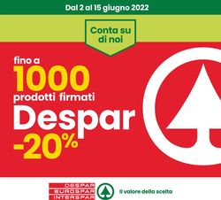 Volantino Interspar dal 02/06/2022