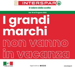 Volantino Interspar dal 18/08/2022