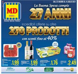 Volantino MD Discount dal 22/06/2021
