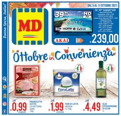 Volantino MD Discount dal 05/10/2021