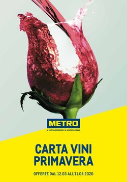 Volantino Metro dal 12/03/2020