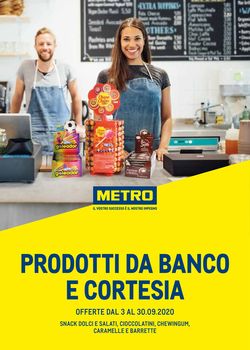 Volantino Metro dal 03/09/2020