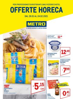 Volantino Metro dal 28/01/2021