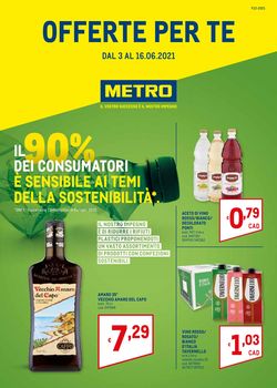Volantino Metro dal 03/06/2021