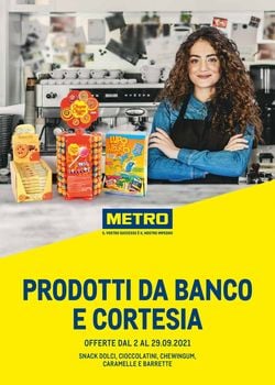 Volantino Metro dal 02/09/2021