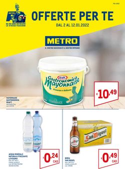 Volantino Metro dal 02/01/2022