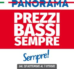Volantino Pam Panorama dal 28/09/2020