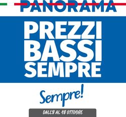Volantino Pam Panorama dal 08/10/2020