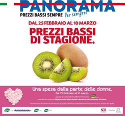 Volantino Pam Panorama dal 25/02/2021